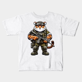 Tactical Tiger Kids T-Shirt